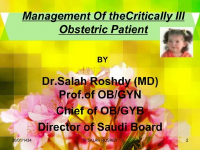 critically ill obstetric patient.pptx